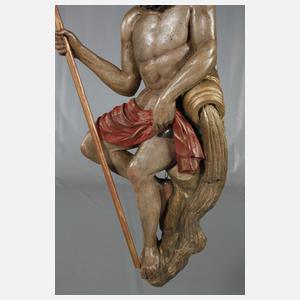 Mythologische Schnitzerei