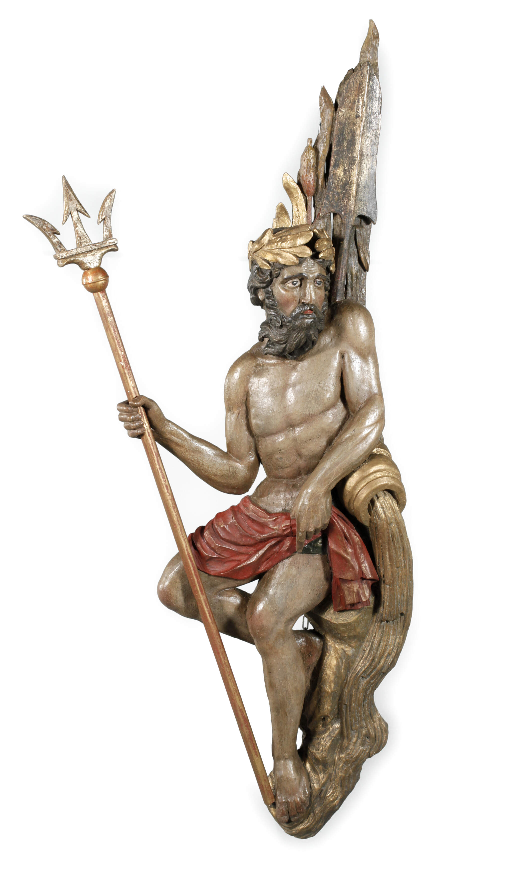 Mythologische Schnitzerei