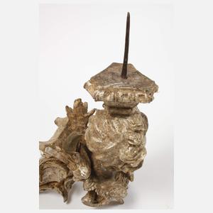 Paar barocke Wandleuchter