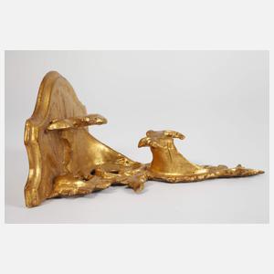 Geschnitzte Wandkonsole