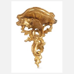 Geschnitzte Wandkonsole