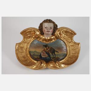 Drei barocke Supraporten