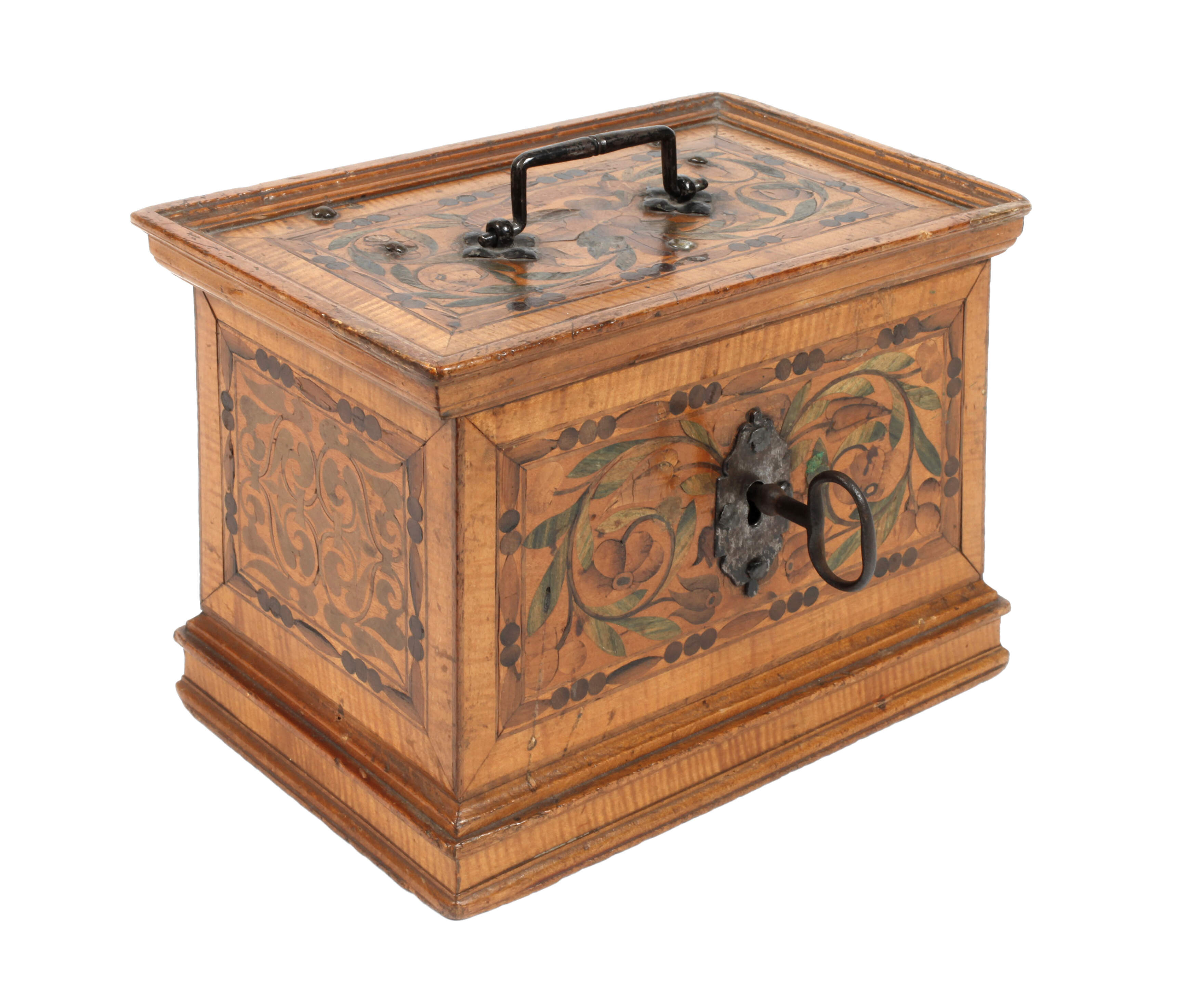 Feines Augsburger Minnekästchen