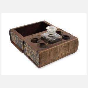 Likörset in Geheimschatulle