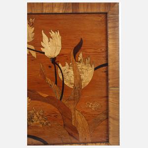 Intarsienbild Émile Gallé