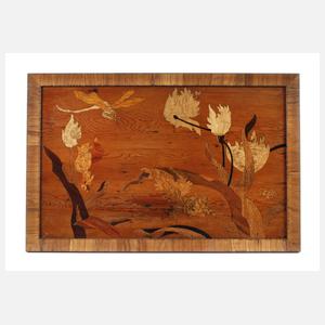 Intarsienbild Émile Gallé