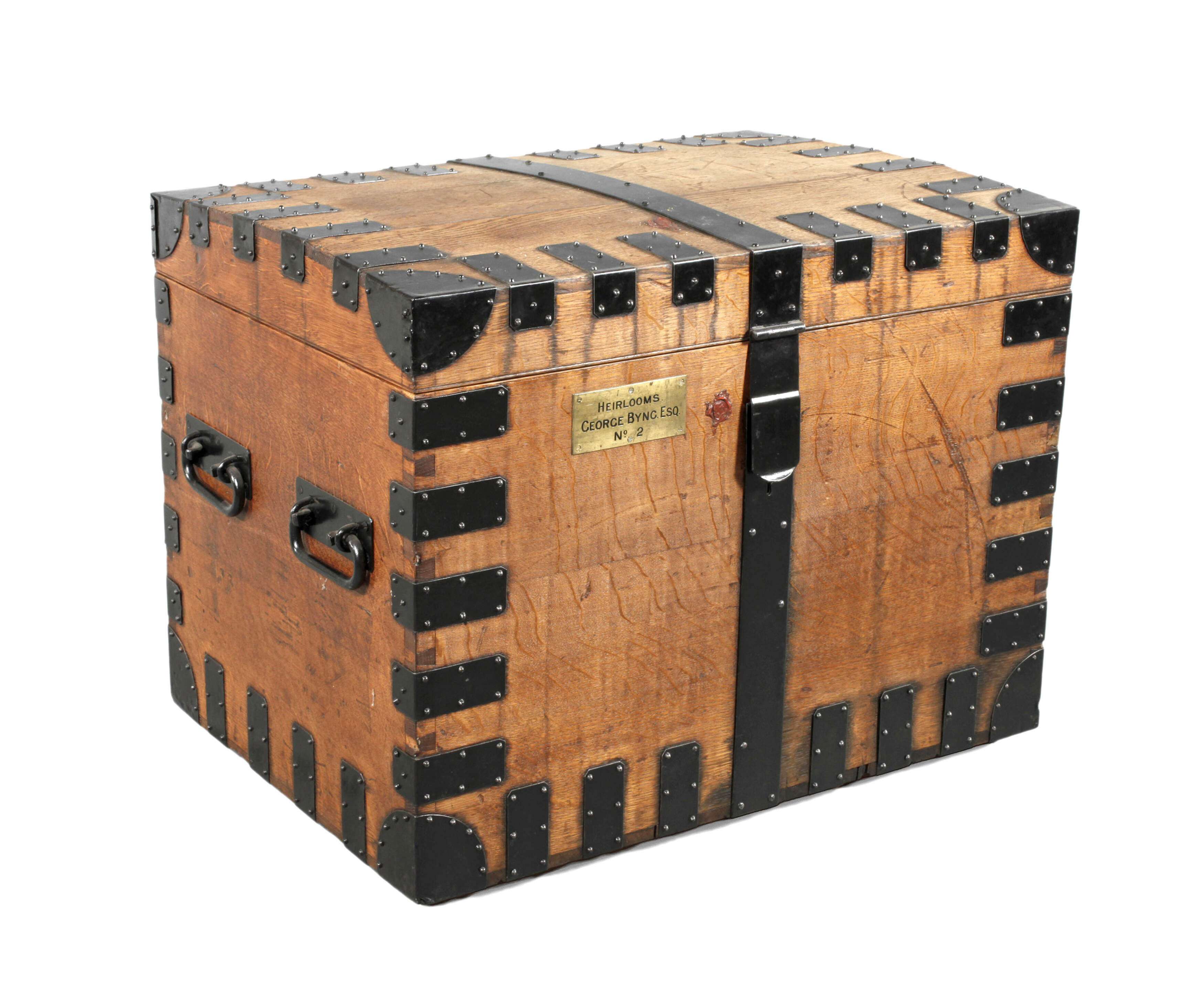 Transportkiste für ein Silberservice