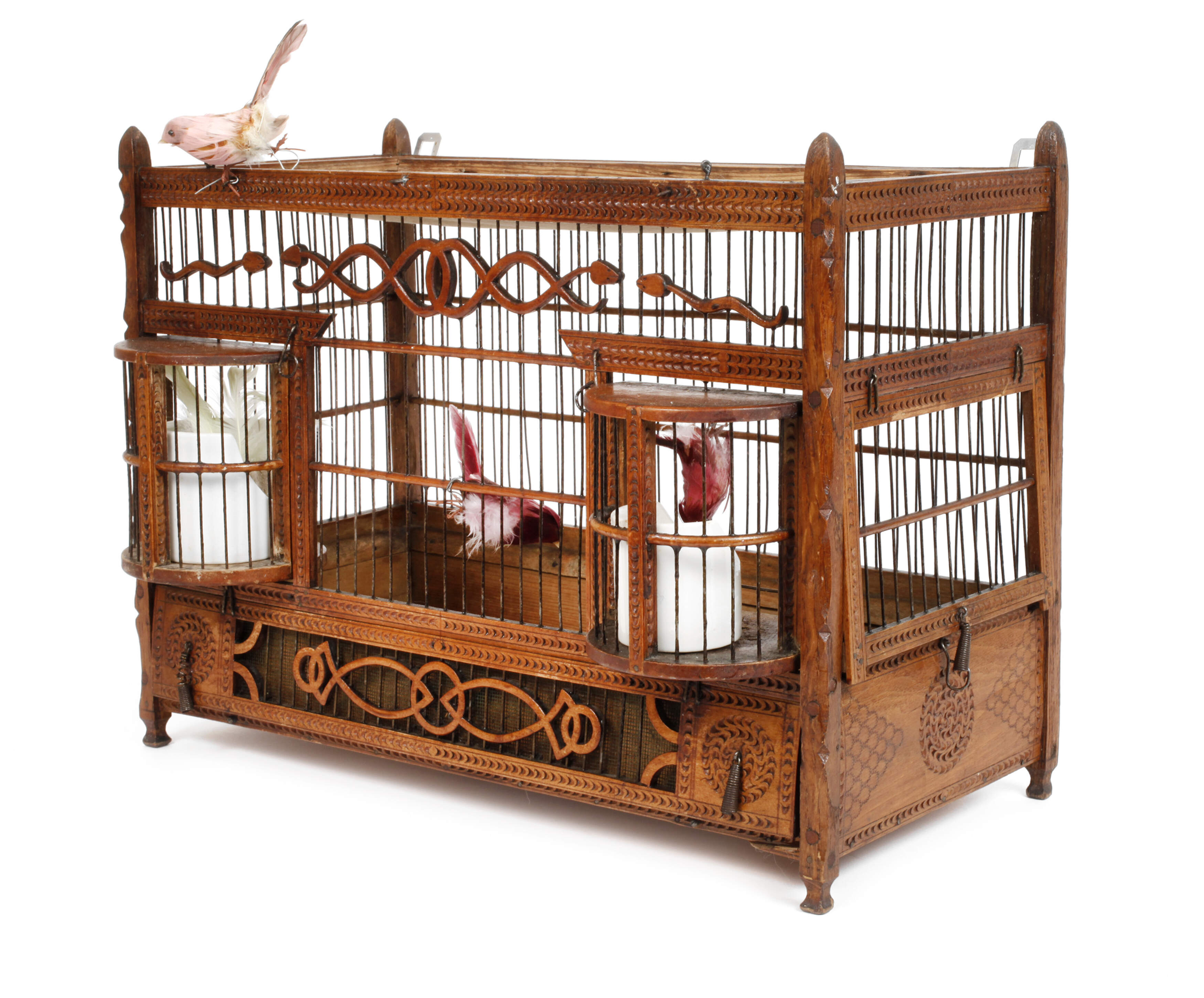 Historischer Vogelbauer