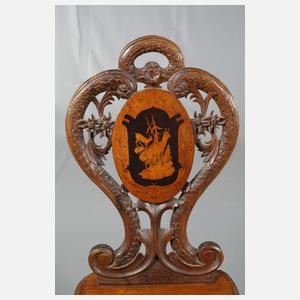 Albert Schild Interlaken, jagdliche Sitzgruppe