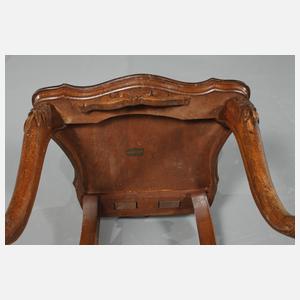 Albert Schild Interlaken, jagdliche Sitzgruppe