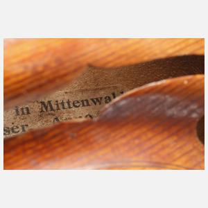Violine im Etui