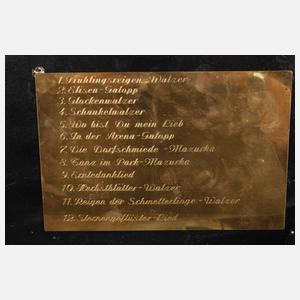 Große Walzenspieldose