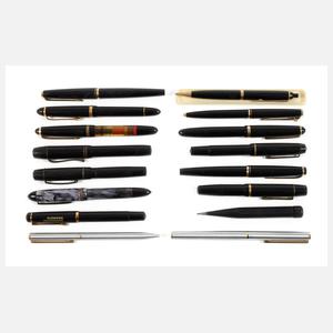 Konvolut Schreibgeräte