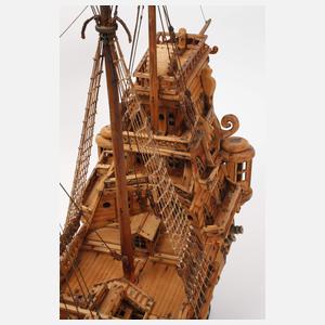 Großes Schiffsmodell