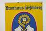 Emailleschild Brauhaus Hirschberg