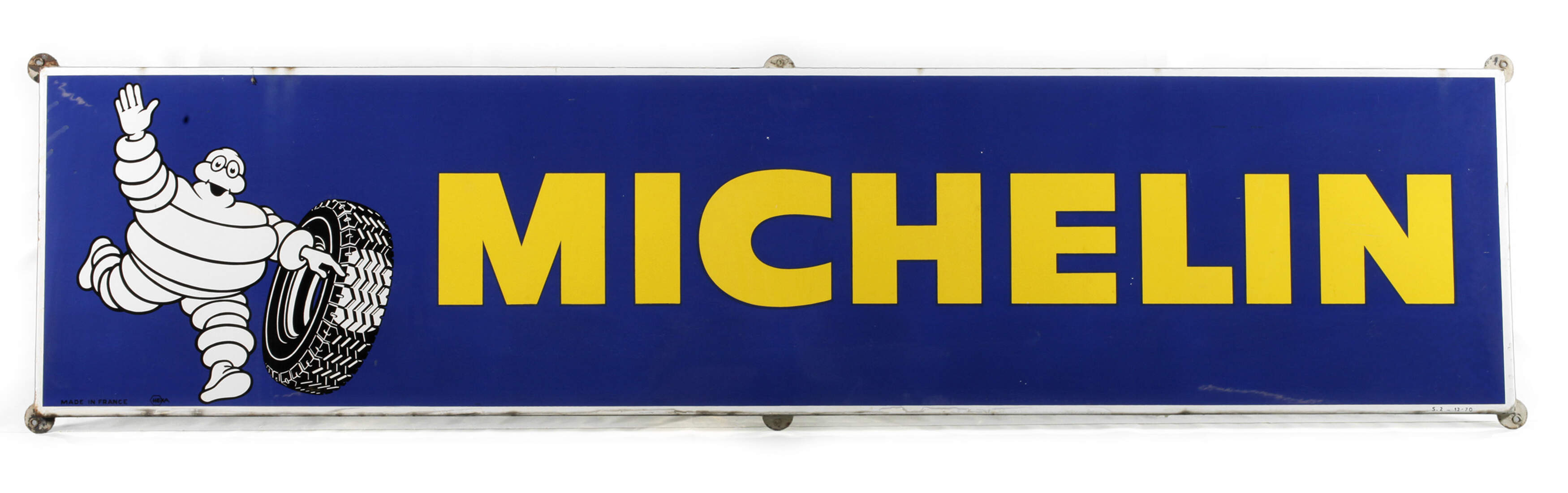 Emailleschild Michelin