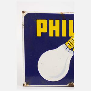Emailleschild Philips