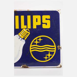 Emailleschild Philips