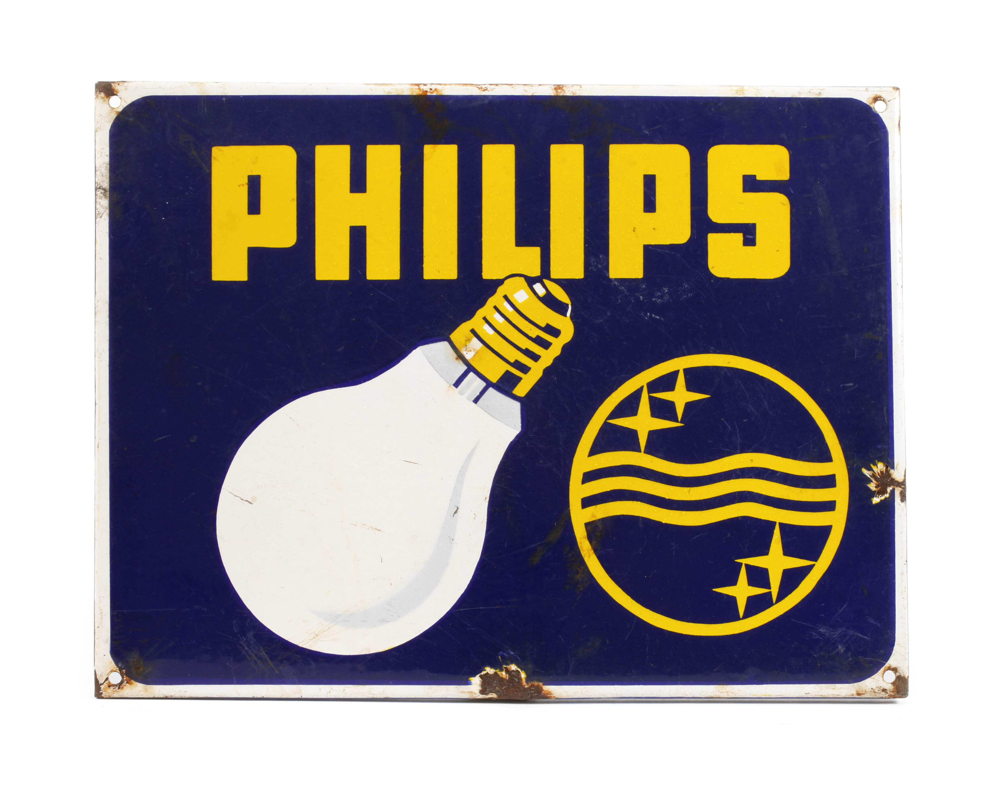Emailleschild Philips