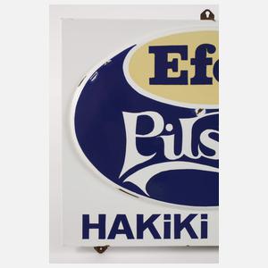 Emailleschild Efes Pilsen