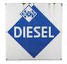 Emailleschild Diesel
