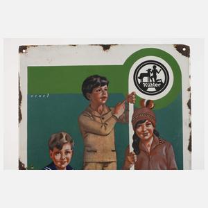 Emailleschild Kübler