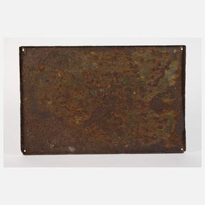 Emailleschild Kübler