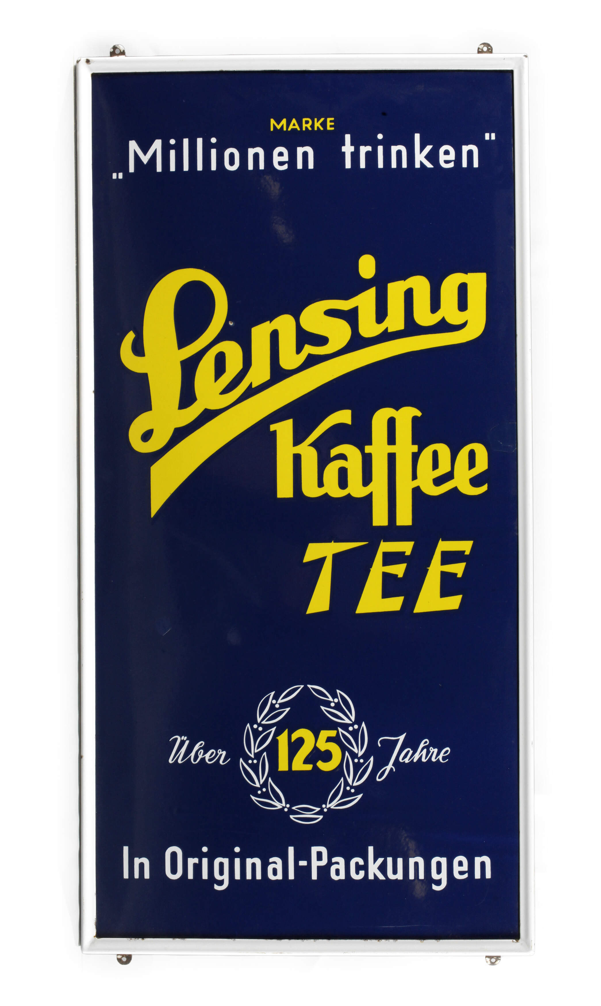 Emailleschild Lensing