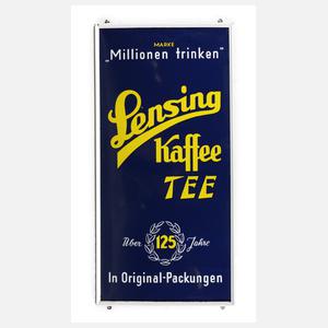 Emailleschild Lensing