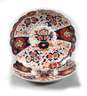 Paar große Imari-Teller