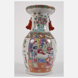 Paar Vasen Famille Rose