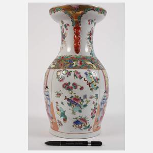 Paar Vasen Famille Rose