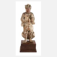 Geschnitzte Figur des Guandi111