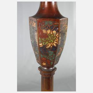 Stehlampe Cloisonné Japan