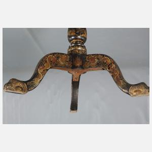 Lacktisch mit Chinoiserien