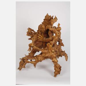 Große Schnitzerei Bali