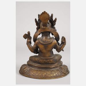 Bronzeplastik Ganesha