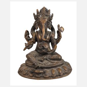 Bronzeplastik Ganesha