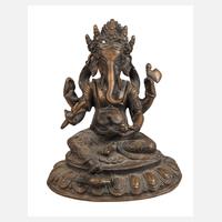 Bronzeplastik Ganesha111