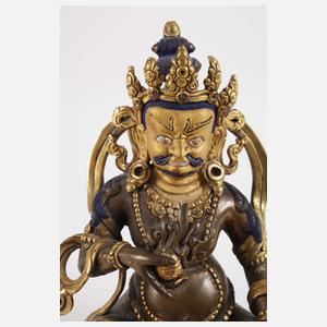 Bronzeplastik Jambhala