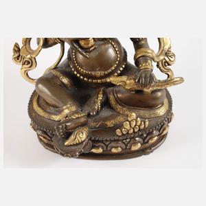 Bronzeplastik Jambhala