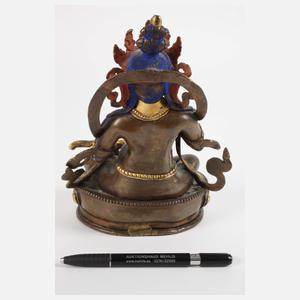 Bronzeplastik Jambhala