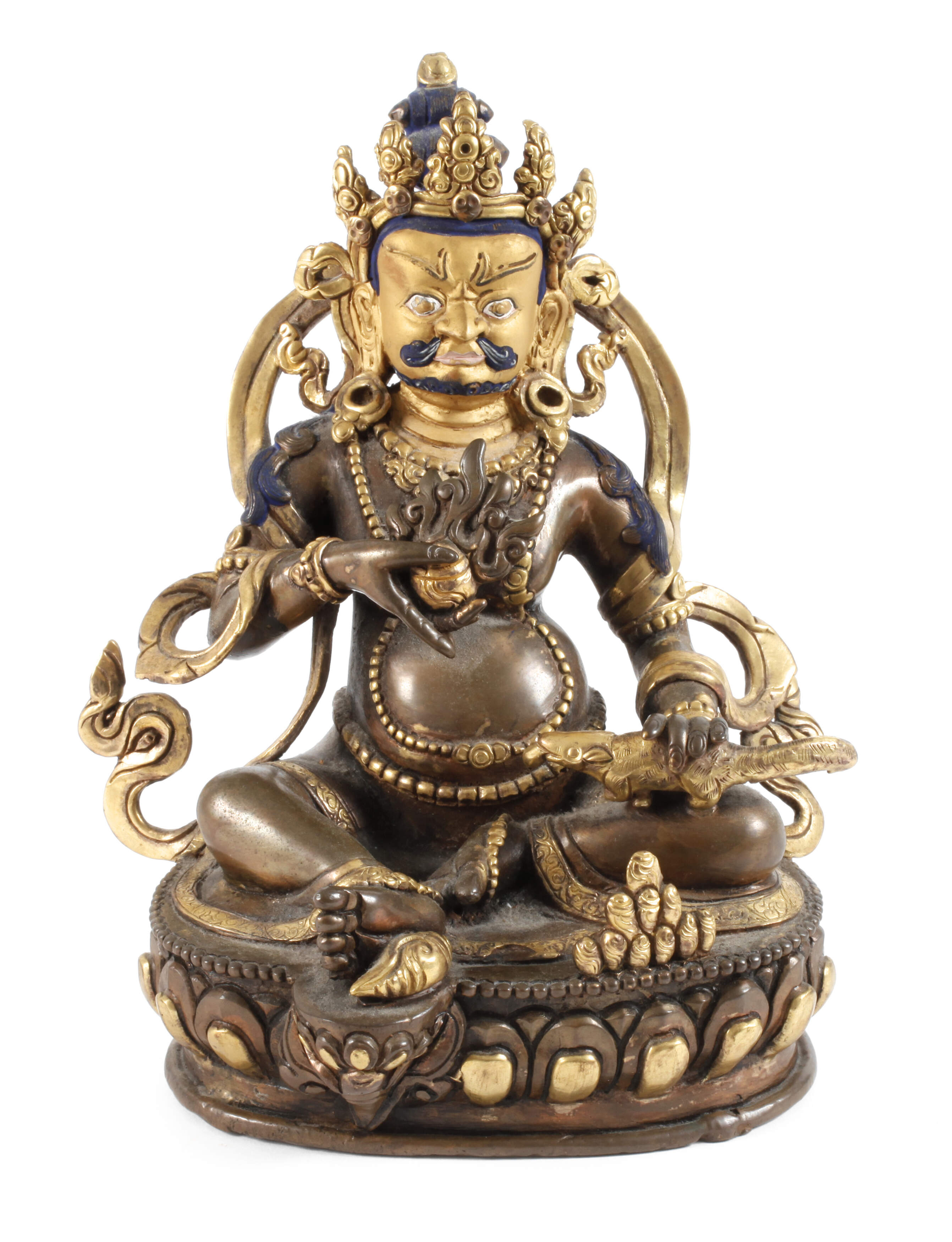 Bronzeplastik Jambhala