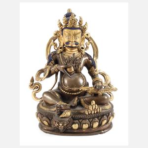 Bronzeplastik Jambhala