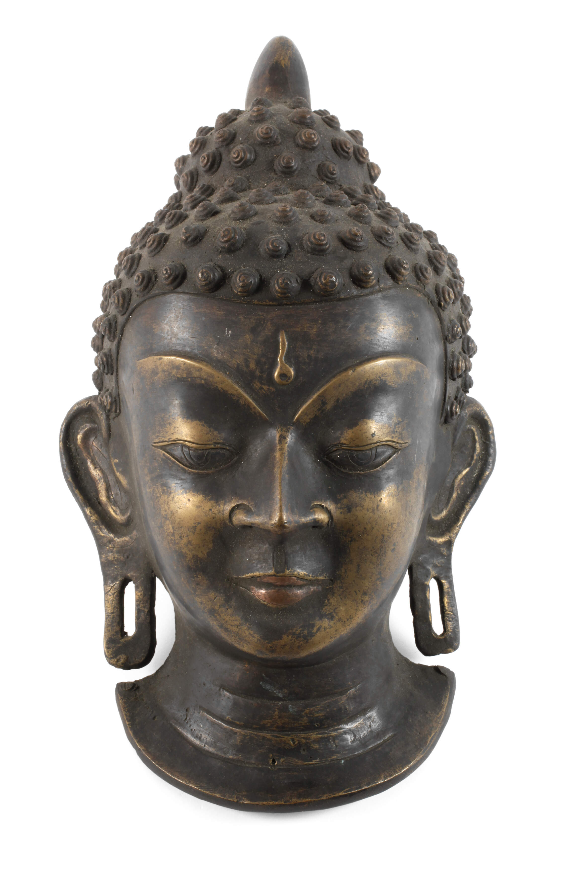 Buddhahaupt Bronze