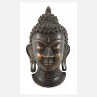 Buddhahaupt Bronze111