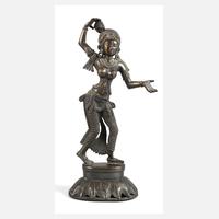 Bronzeplastik Yogini111