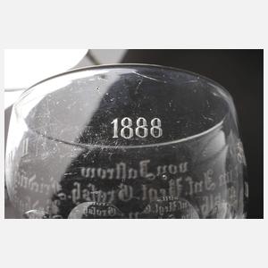 Offiziersglas Major von Baltrow