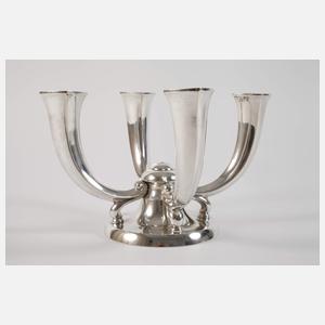 Offiziersgeschenk Silberleuchter