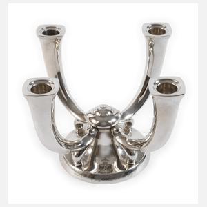 Offiziersgeschenk Silberleuchter